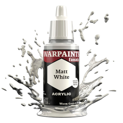 Army Painter: Warpaints Fanatic - Matt White (18ml) - product image 2