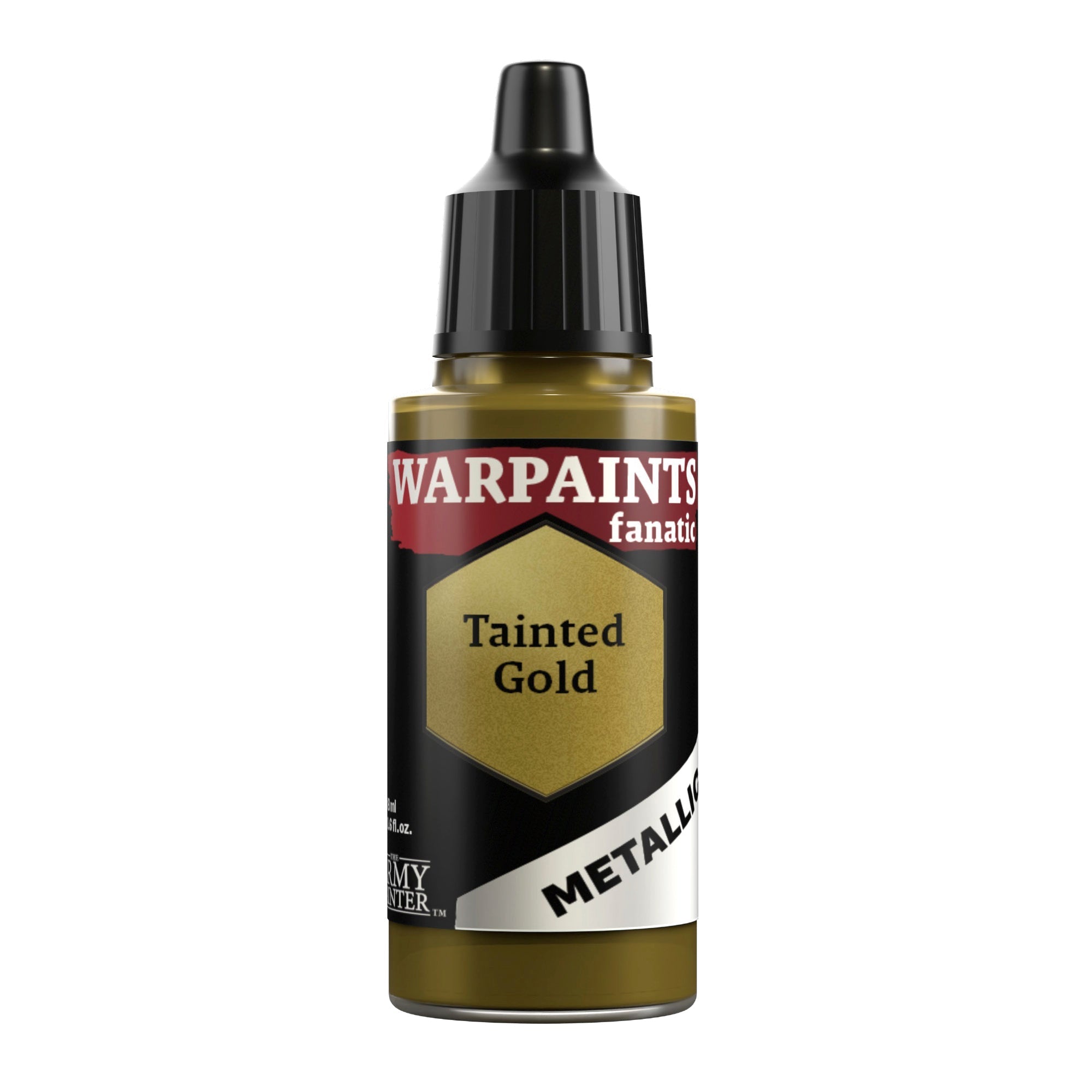 Army Painter: Warpaints Fanatic Metallic, Tainted Gold