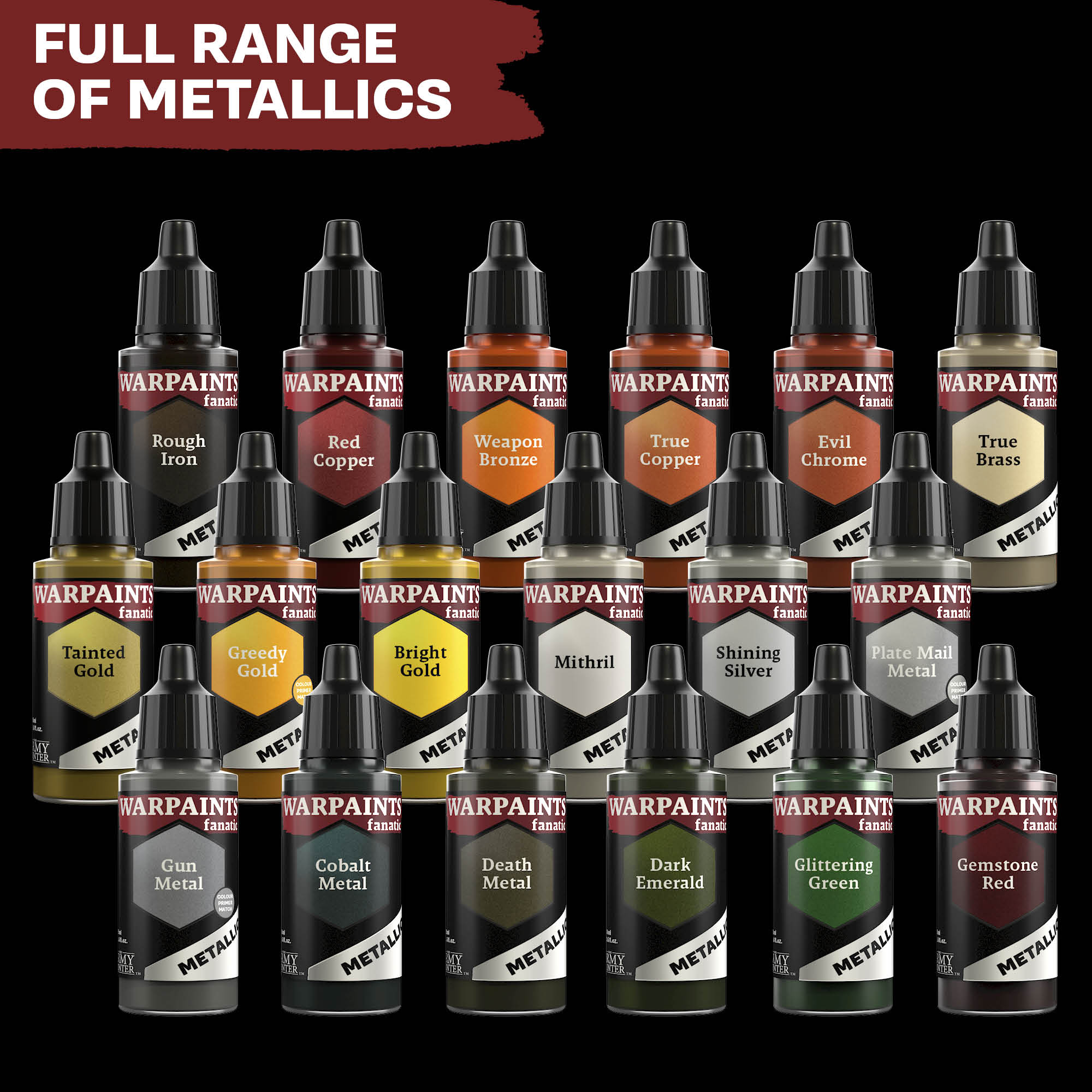 Army Painter: Warpaints Fanatic Metallic - Plate Mail Metal (18ml) - product image 3