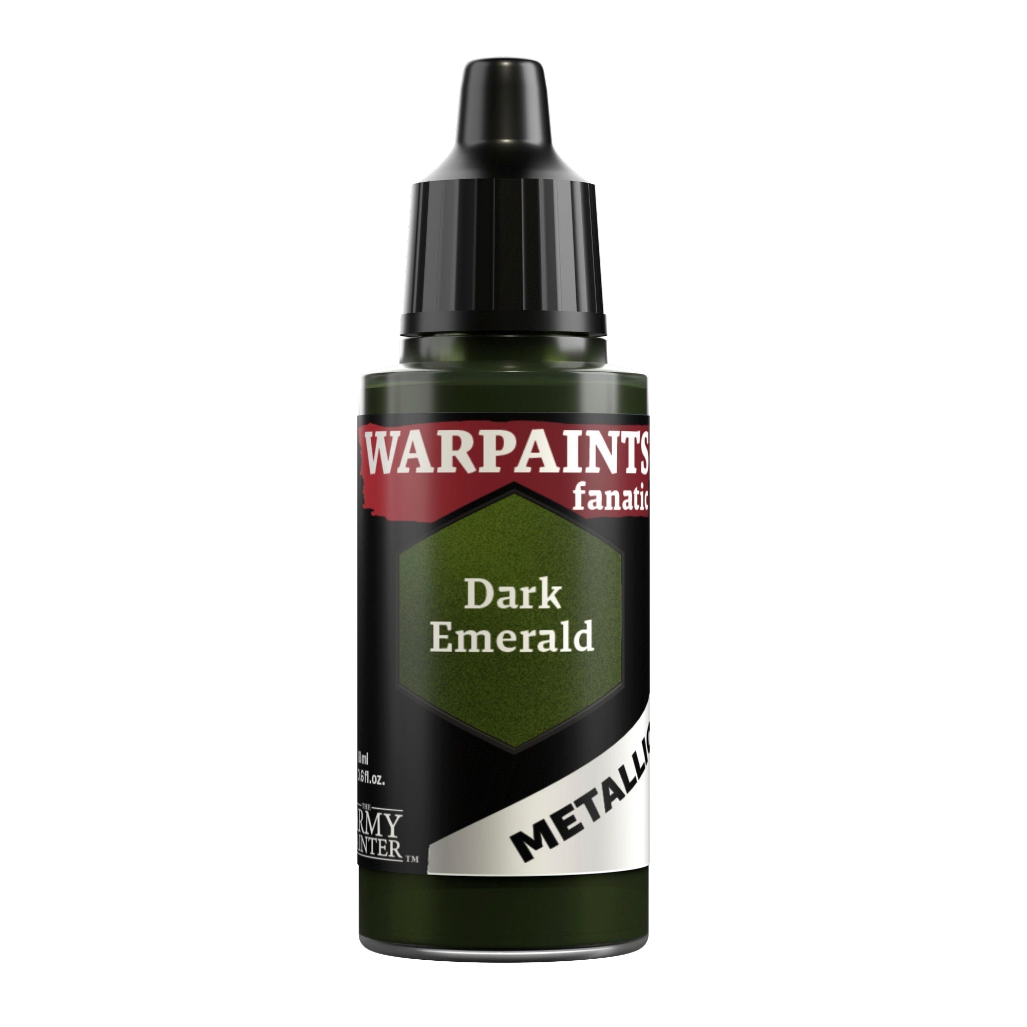 Army Painter: Warpaints Fanatic Metallic, Dark Emerald