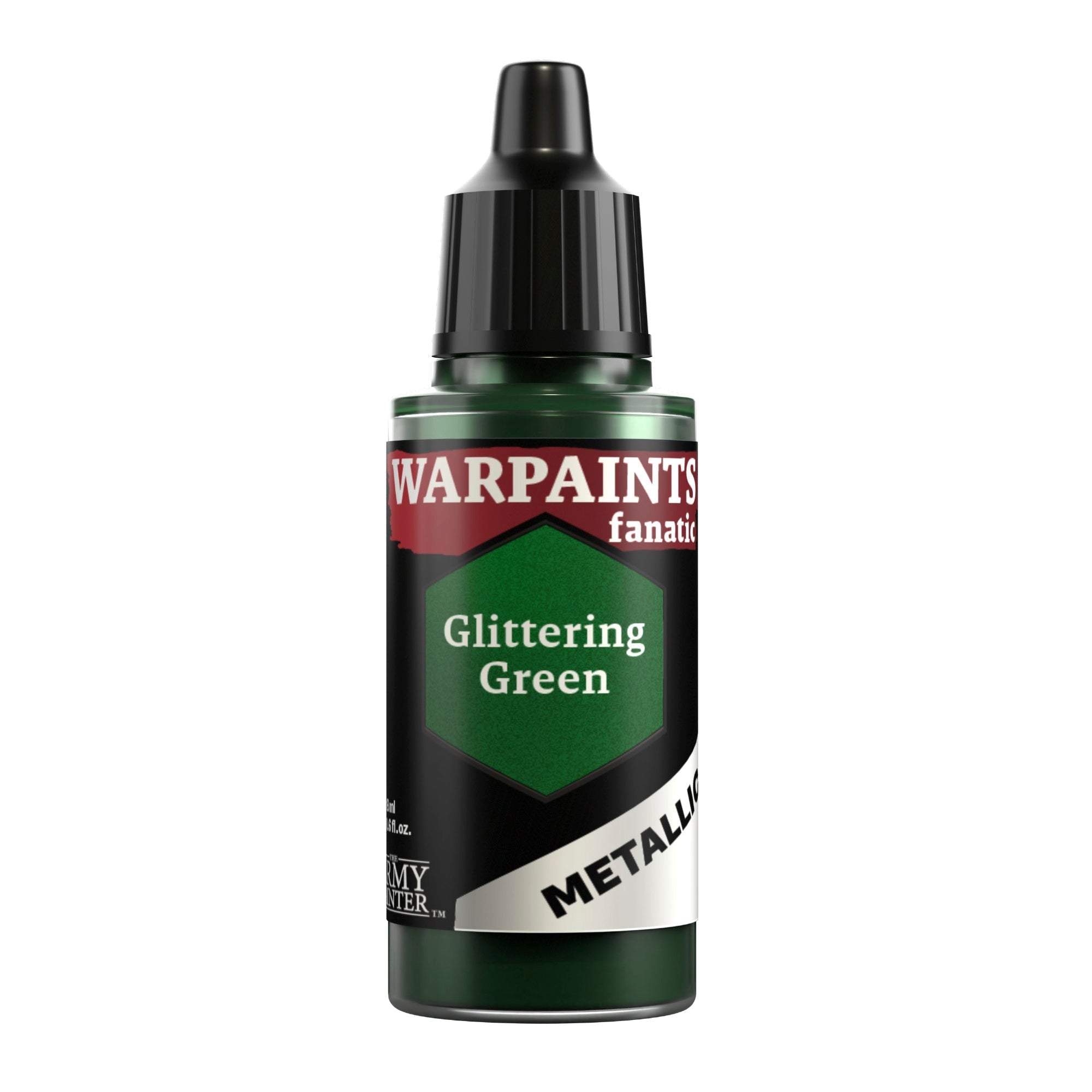 Army Painter: Warpaints Fanatic Metallic, Glittering Green