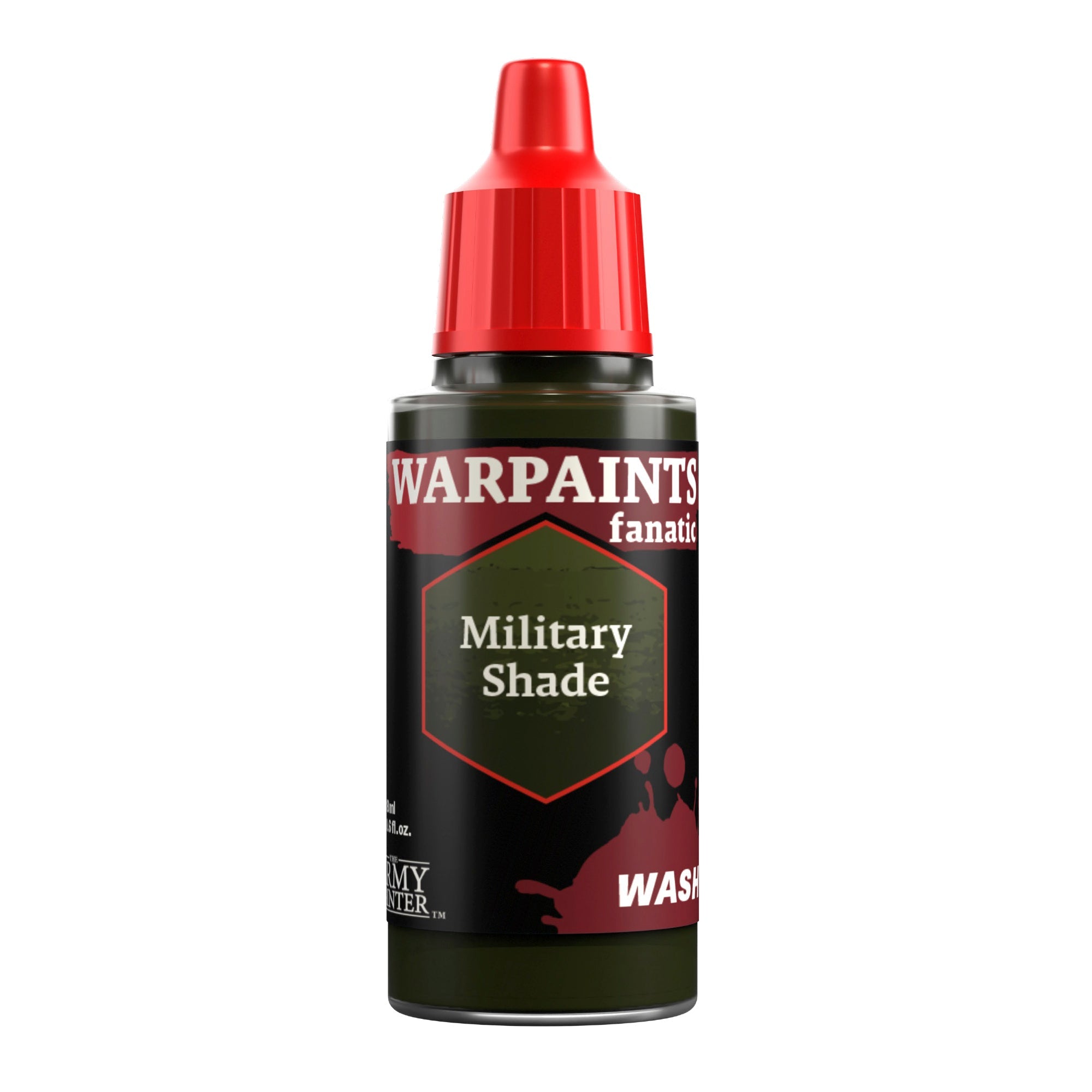 Army Painter: Warpaints Fanatic Wash, Military Shade
