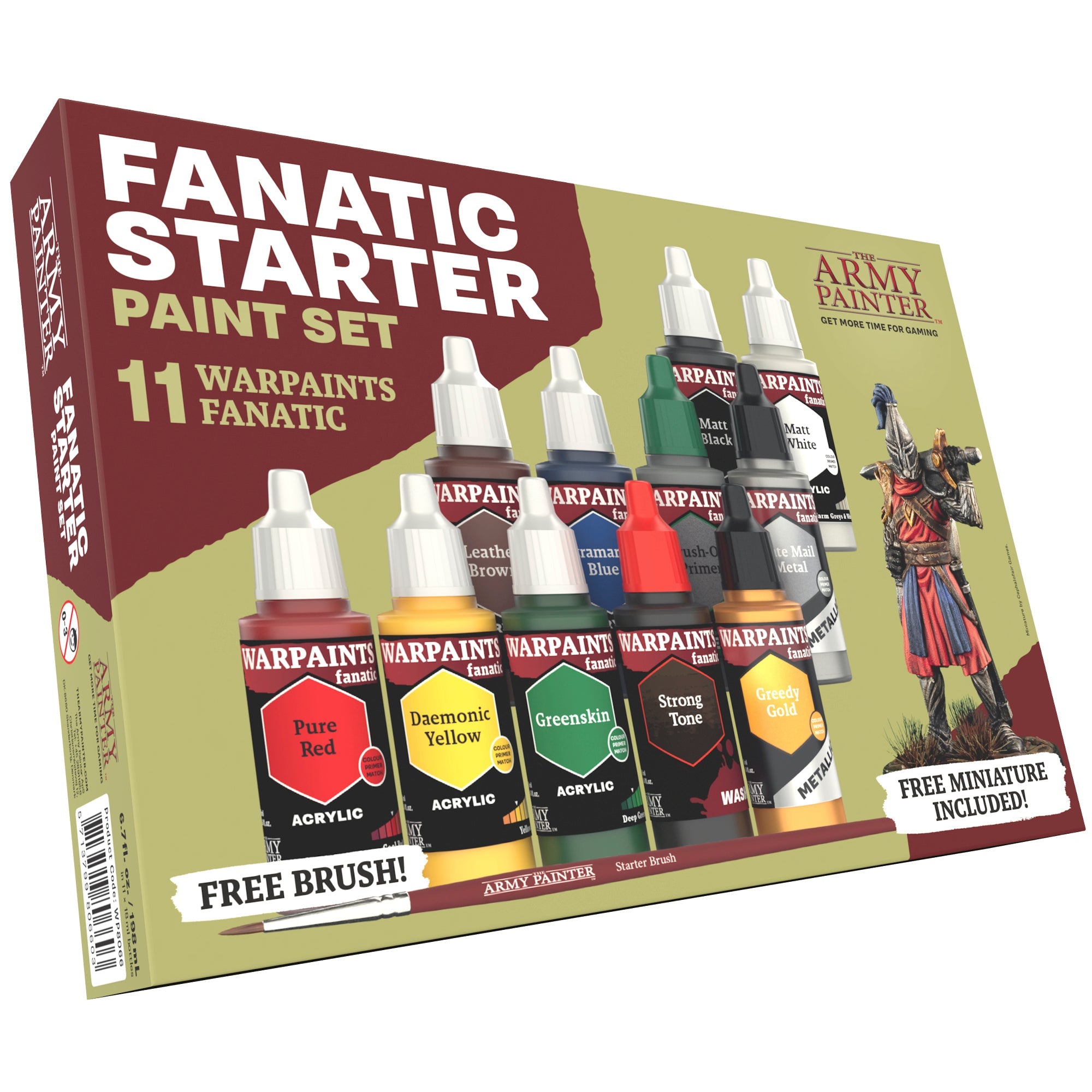 Army Painter: Warpaints Fanatic Starter Set - product image 1