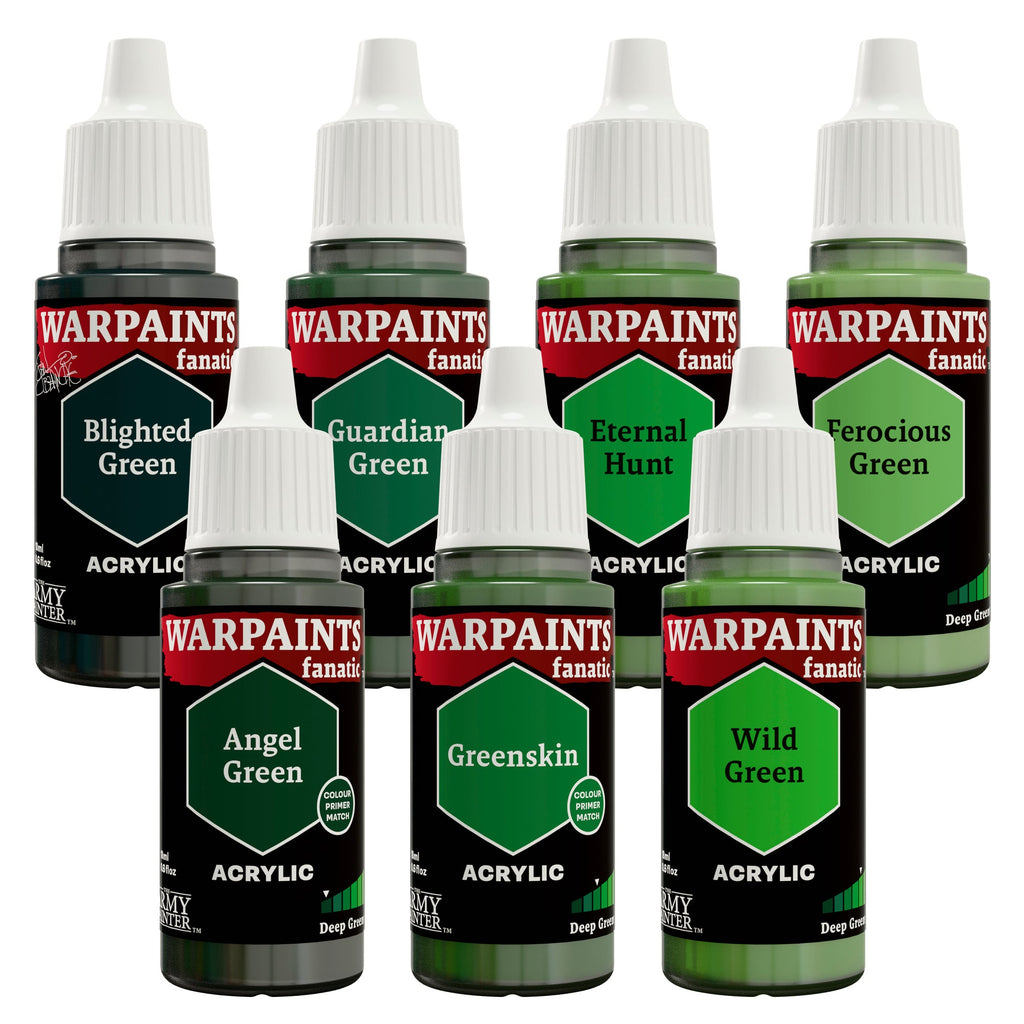 Army Painter: Warpaints Fanatic Flexible Triad PLUS+ - Deep Greens Set - product image 3