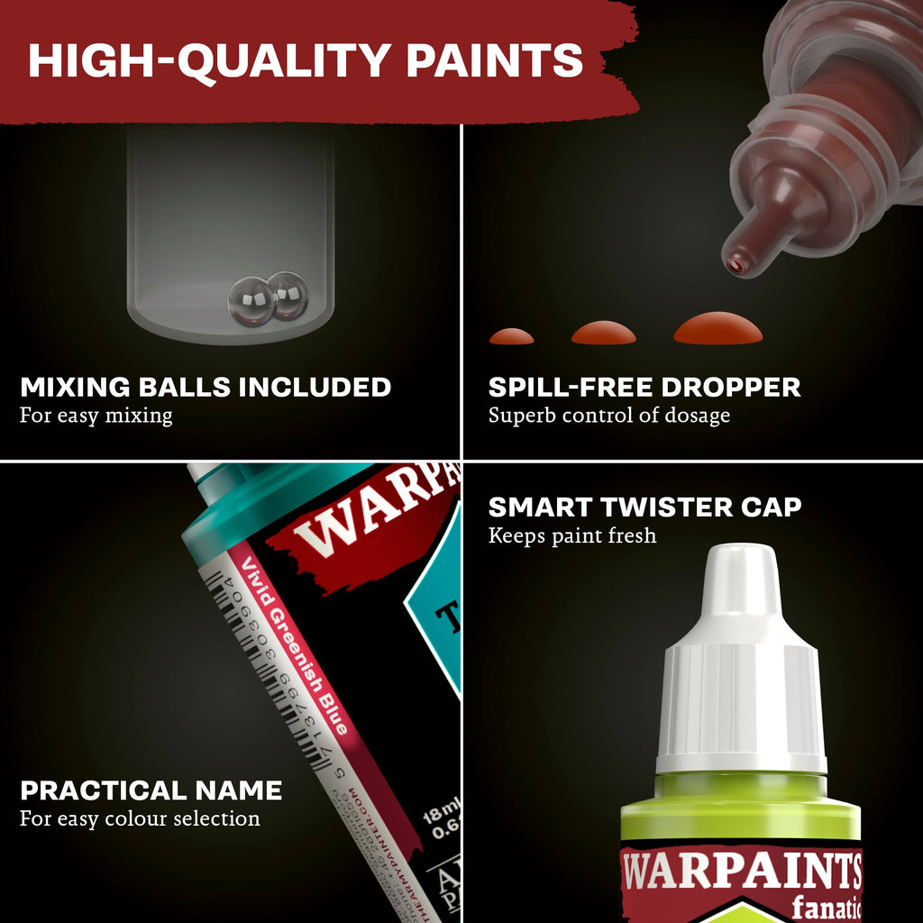 Army Painter: Warpaints Fanatic Flexible Triad PLUS+ - Deep Greens Set - product image 5