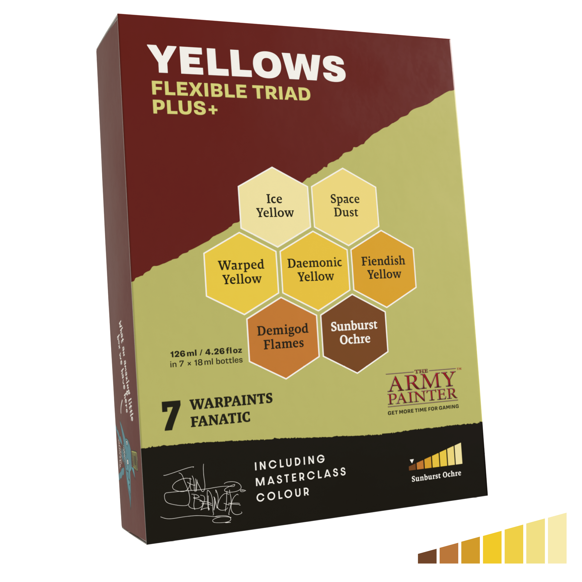 Army Painter: Warpaints Fanatic Flexible Triad PLUS+ - Yellows Set - product image 1