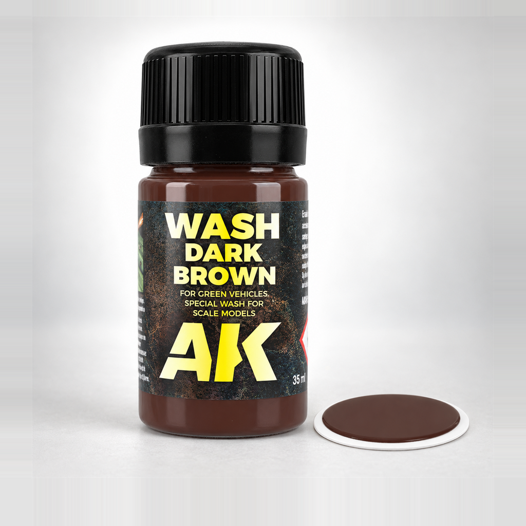 AK Interactive: Wash For Green Vehicles - 35ml, product