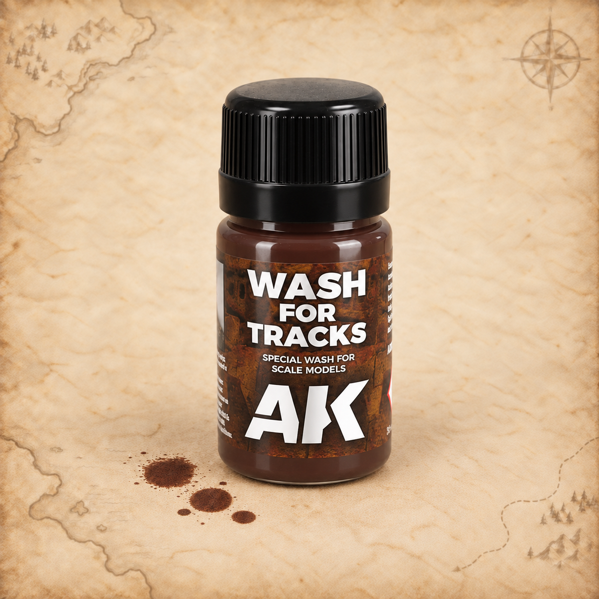 AK Interactive: Track Wash - 35ml, alternate view