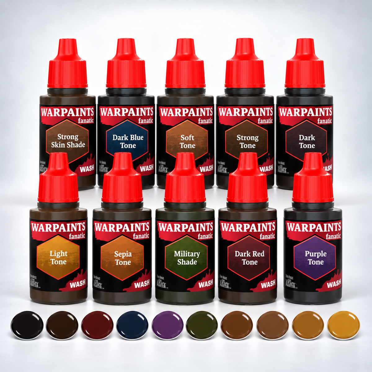 Army Painter: Warpaints Fanatic Washes Paint Set, product