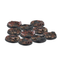 Warcrow: 30mm Scions of Yaldabaoth Scenery Bases, Alpha Series