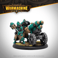 Warmachine: Crucible Guard Dragon's Breath Rocket