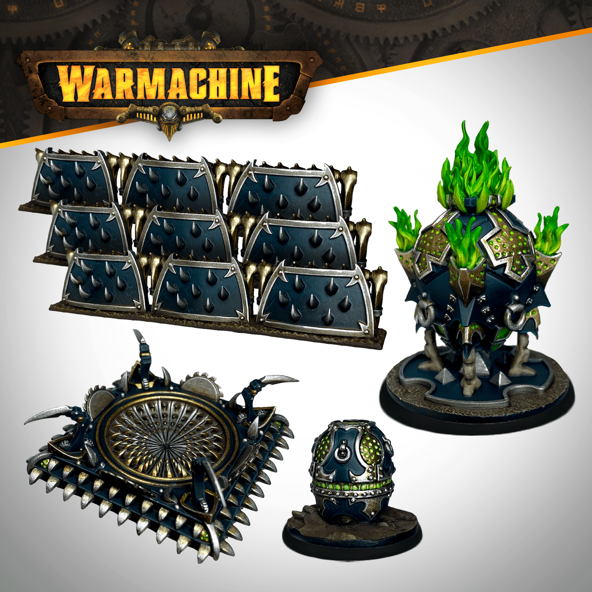 Warmachine: Cryx Defenses Set