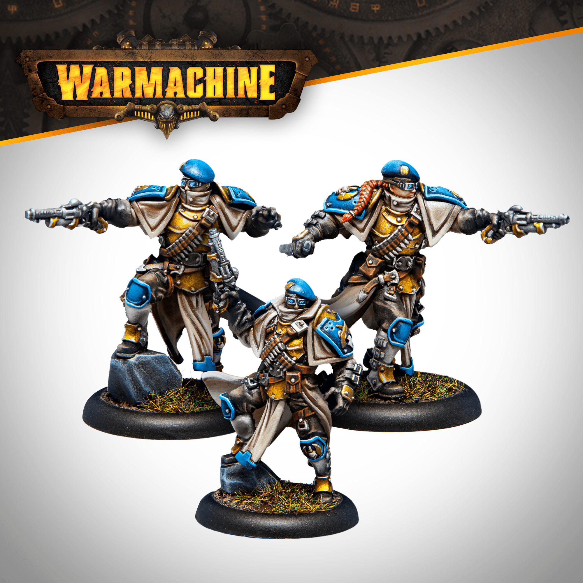 Warmachine: Cygnar Gravediggers Gunmages