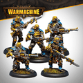 Warmachine: Cygnar Gravediggers Rangers Unit A