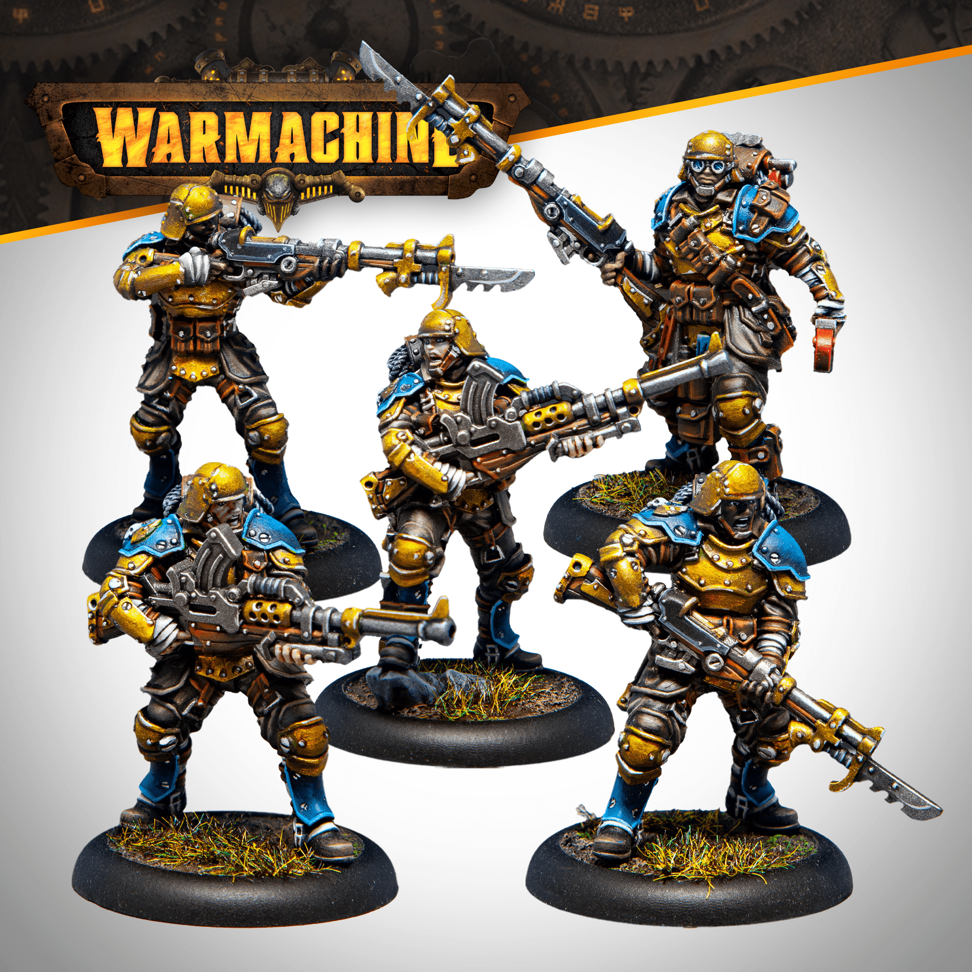 Warmachine: Cygnar Gravediggers Rangers Unit B