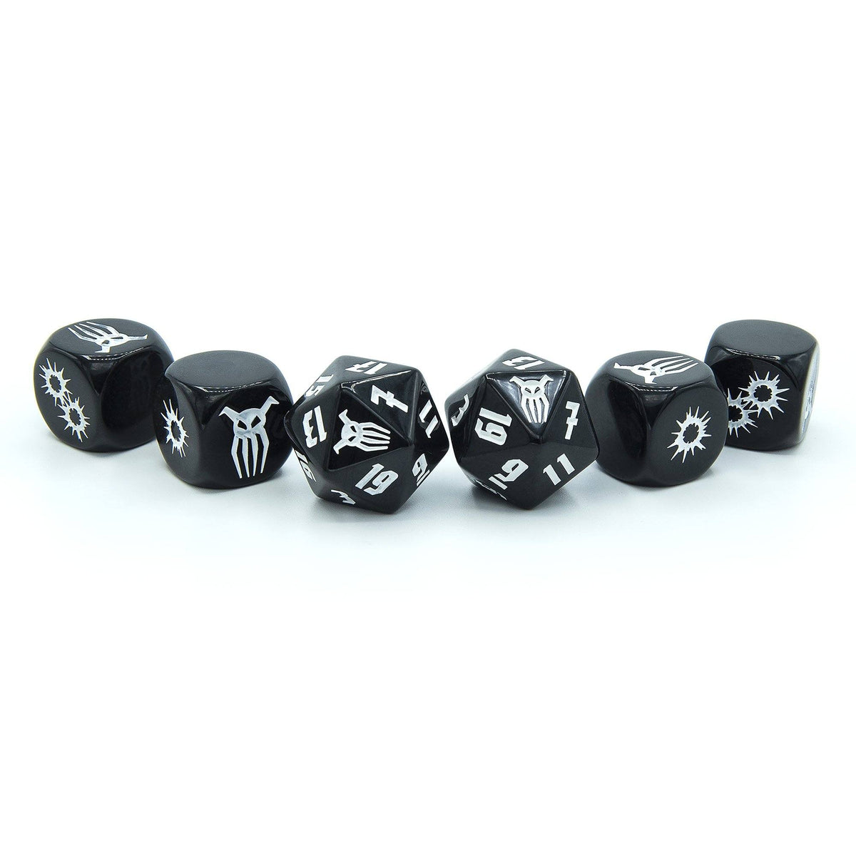 Achtung! Cthulhu: 2d20 Black Sun Dice Set