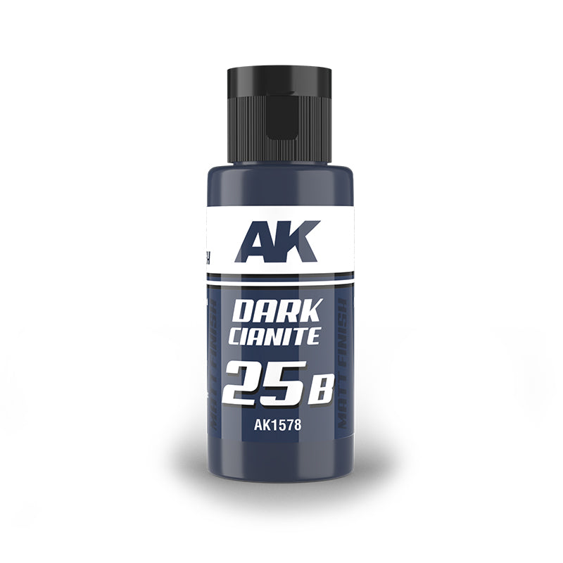 AK Interactive: Dual Exo 25B - Dark Cianite (60ml)
