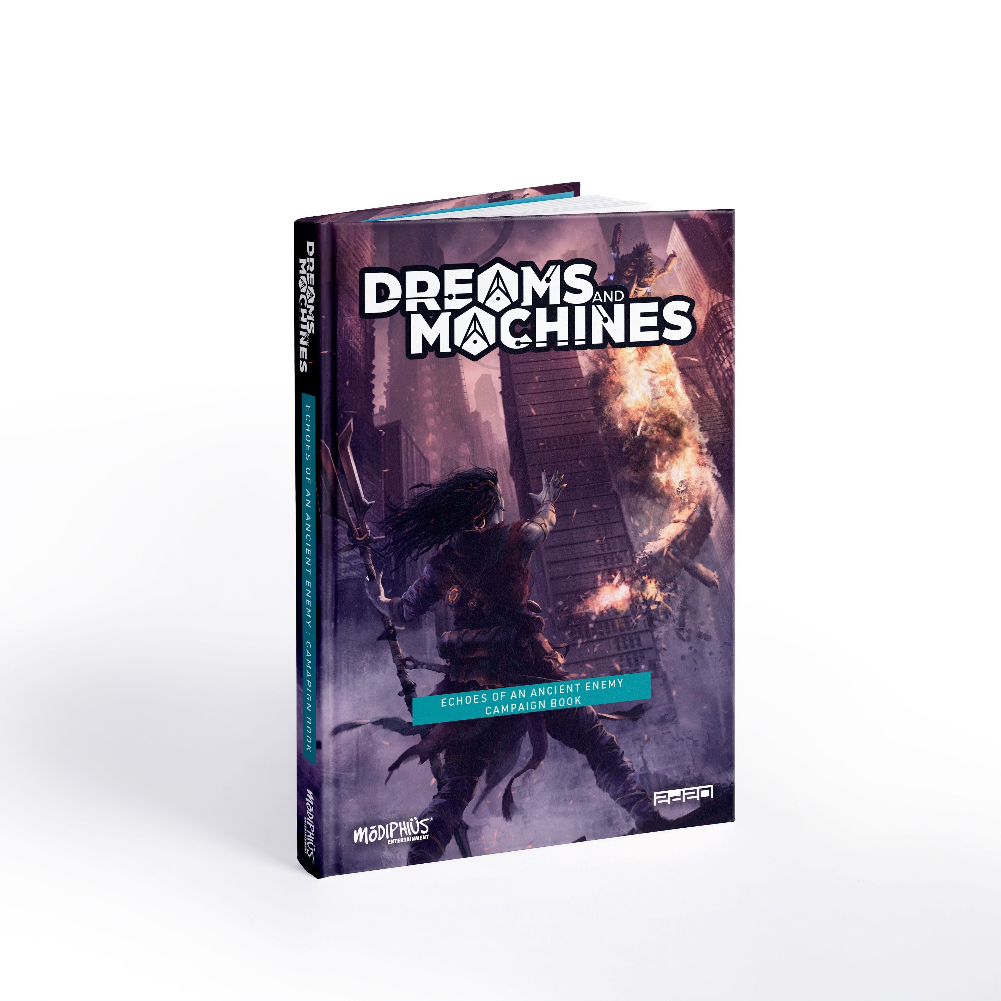 Modiphius: Dreams and Machines Campaign Book - Echoes Of An Ancient Enemy