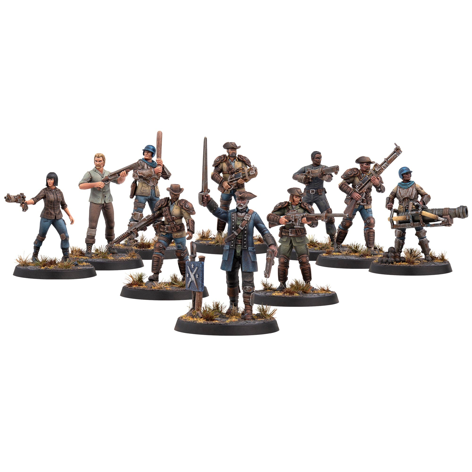 Fallout: Miniatures - Minutemen Core Box (Plastic)