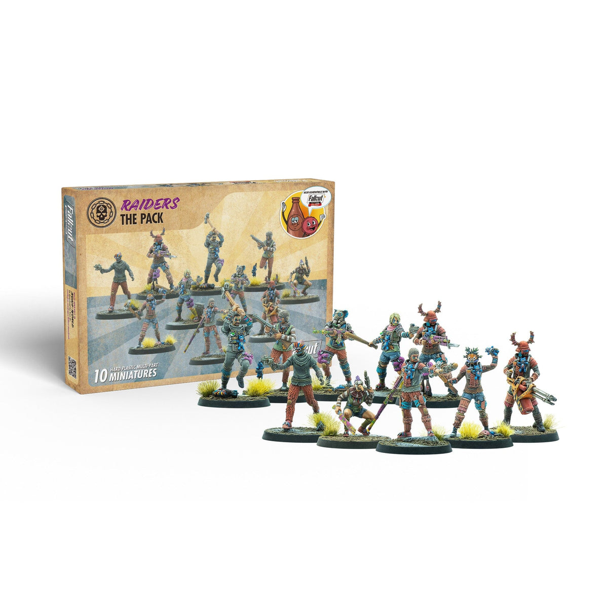 Fallout: Miniatures - Raiders The Pack