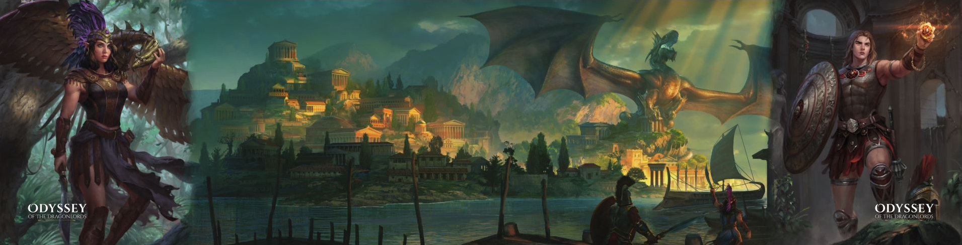 Modiphius: Odyssey of the Dragonlords GM Screen