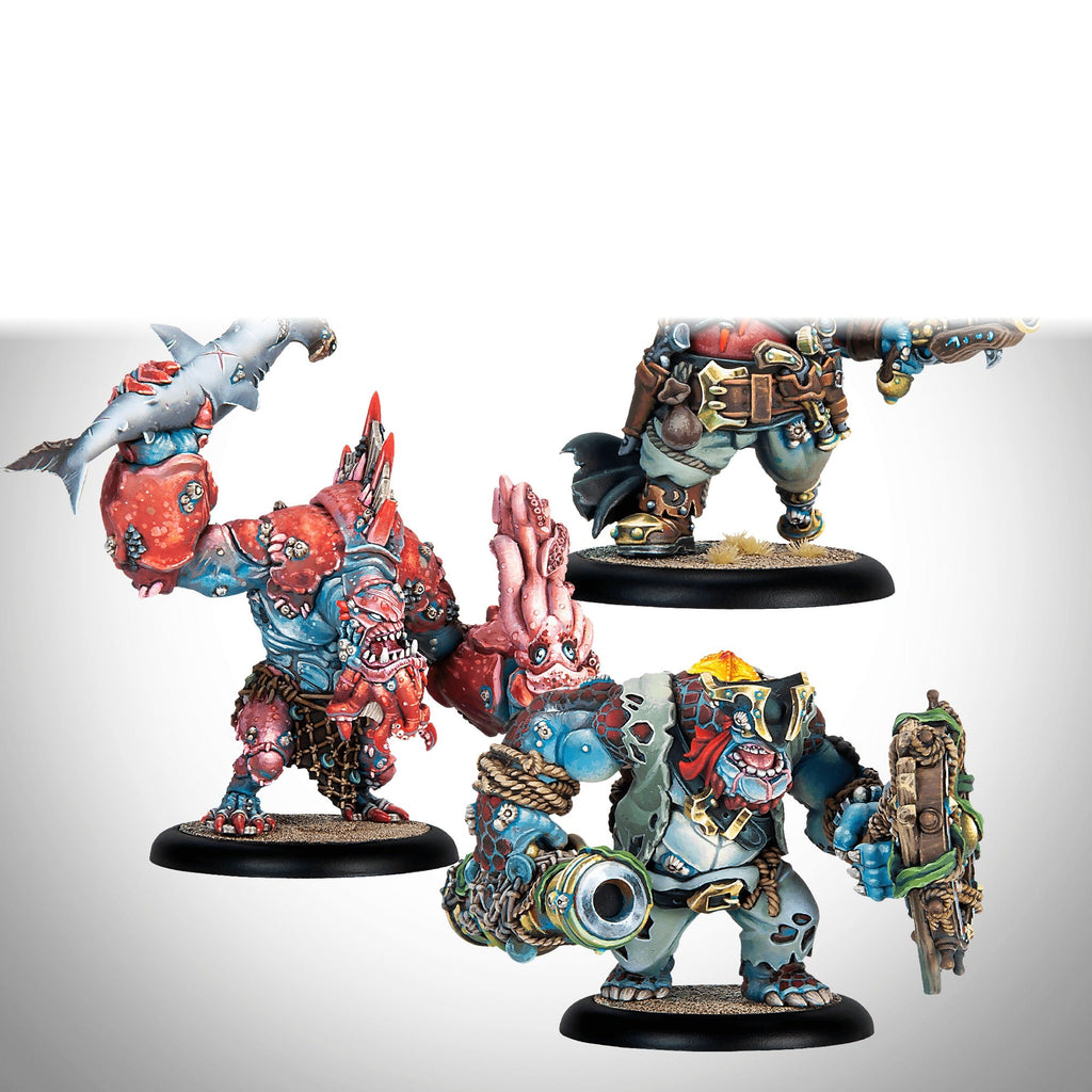 Warmachine: Southern Kriels Brineblood Marauders Battlegroup Box