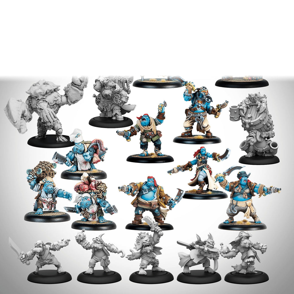 Warmachine: Southern Kriels Brineblood Marauders Core Expansion