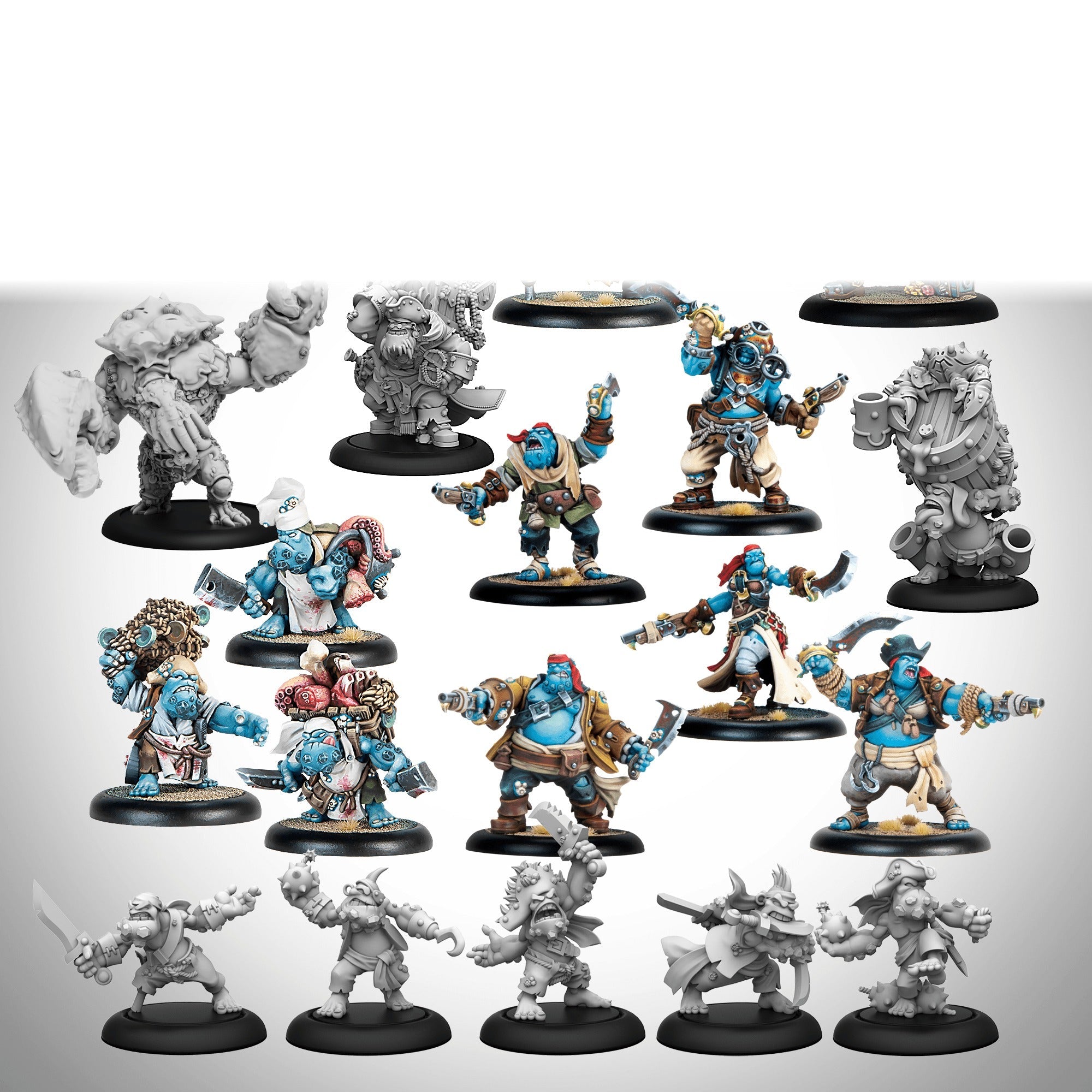 Warmachine: Southern Kriels Brineblood Marauders Core Expansion