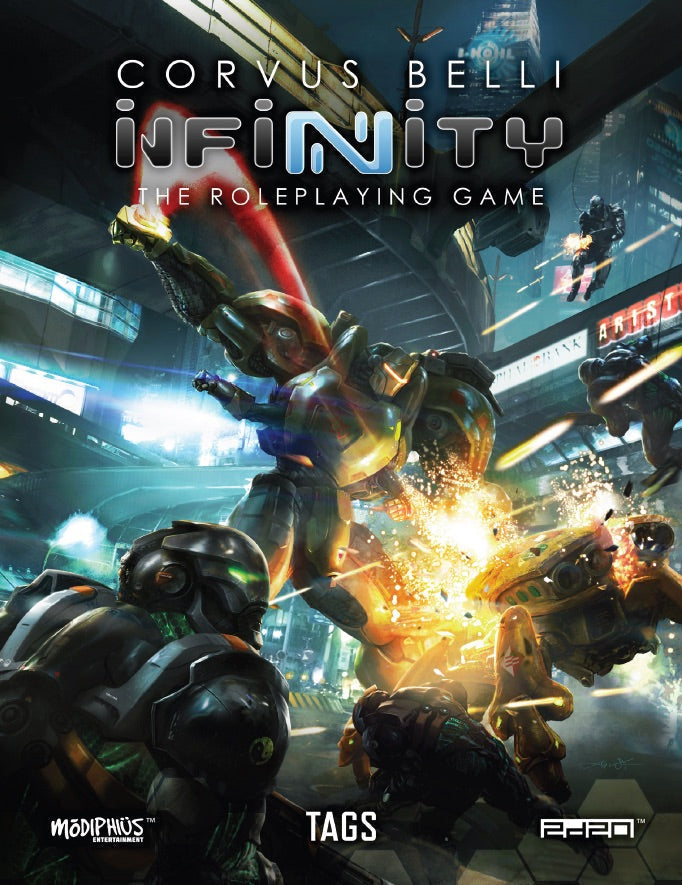 Modiphius: Infinity Tactical Armoured Gears (Print)