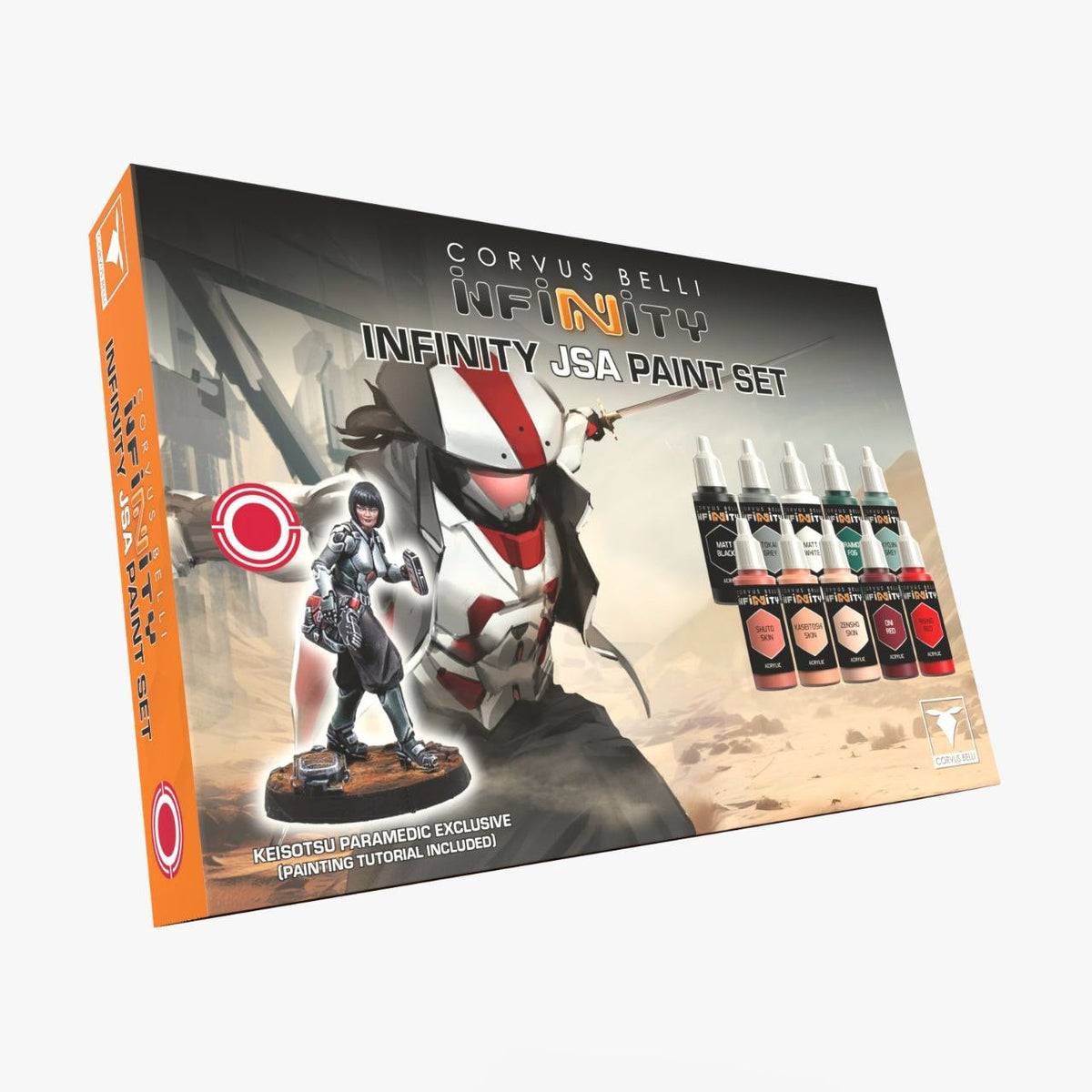 Infinity: JSA Paint Set with Exclusive Keisotsu Paramedic