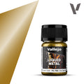 Vallejo: Liquid Gold Alcohol-based Metallics Green Gold (35ml)