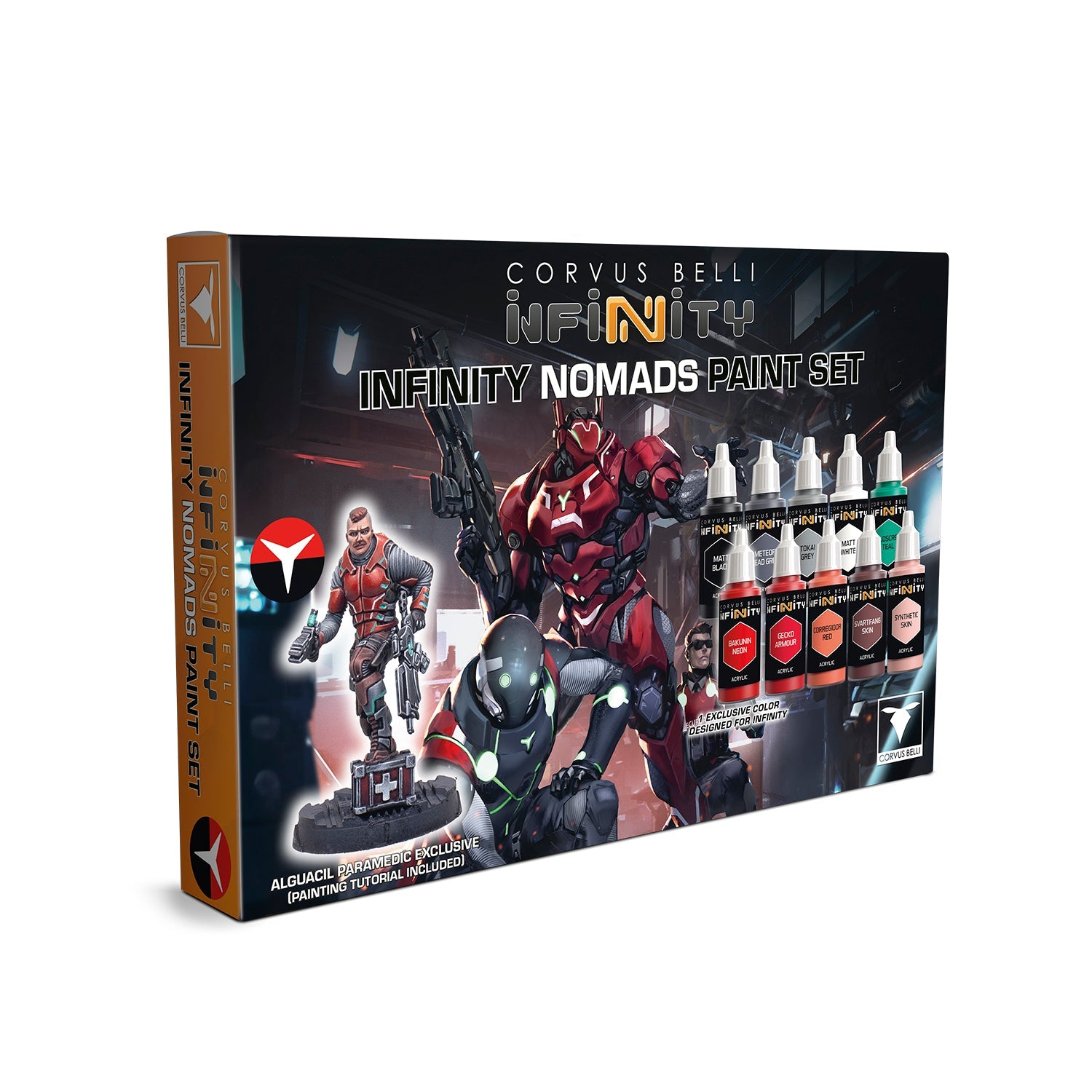 Infinity: Nomads Paint Set Alguacil Paramedic Exclusive
