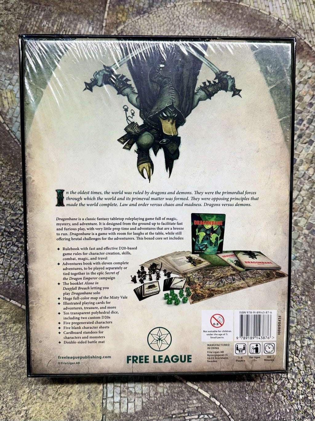 Dragonbane Core Set contents