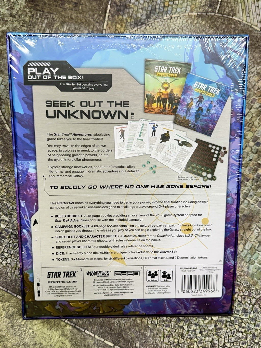 STA 2E Starter Set back