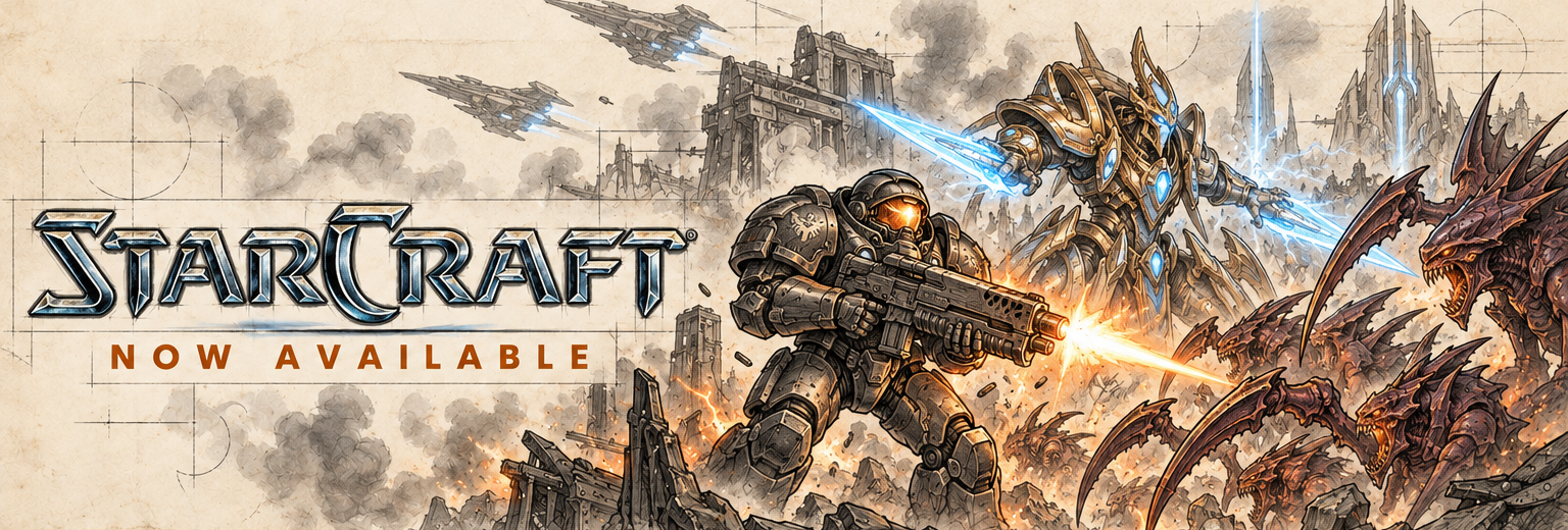 StarCraft: the miniatures game, now available at Chapmen Games.