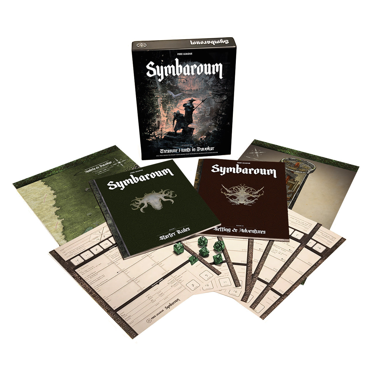 Modiphius: Symbaroum Starter Set - Treasure Hunts in Davokar
