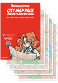 Modiphius: The Troubleshooters - Map Pack (Paris, Berlin, Brussels, London)