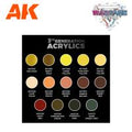 AK Interactive: Wargame Starter Set - Crusher Dwarf (14 Colors & 1 Figure)