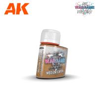 AK Interactive: Wargame Enamel Liquid Pigments Medium Earth (35ml)