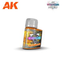 AK Interactive: Wargame Enamel Liquid Pigments Fluorescent Light Orange (35ml)