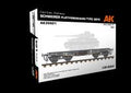 AK Interactive: 1/35 German Railway Schwerer Plattformwagen Type SSYS