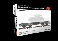 AK Interactive: 1/35 German Railway Schwerer Plattformwagen Type SSYS