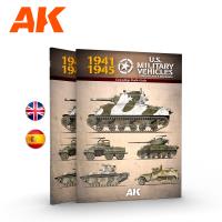 AK Interactive: 1941-1945 American Military Vehicles - Spanish [Sale Ends When Item Is Out of Stock]