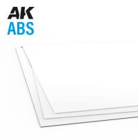 AK Interactive: ABS Sheet - 1mm Thickness X 245 X 195mm X 2 Units