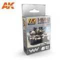 AK Interactive: T-55, T-62 Russian Tank (RMSH Type) White Metal Tracks