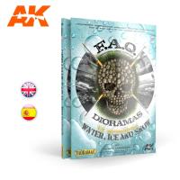 AK Interactive: Dioramas FAQ 1.2 Extension - Water, Ice & Snow - English