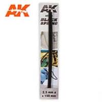 AK Interactive: Black Spring 2.5mm