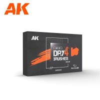 AK Interactive: DRY BRUSHES SET