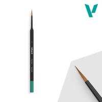 Vallejo: Precision - Round Synthetic Brush, Triangular Handle No - 2