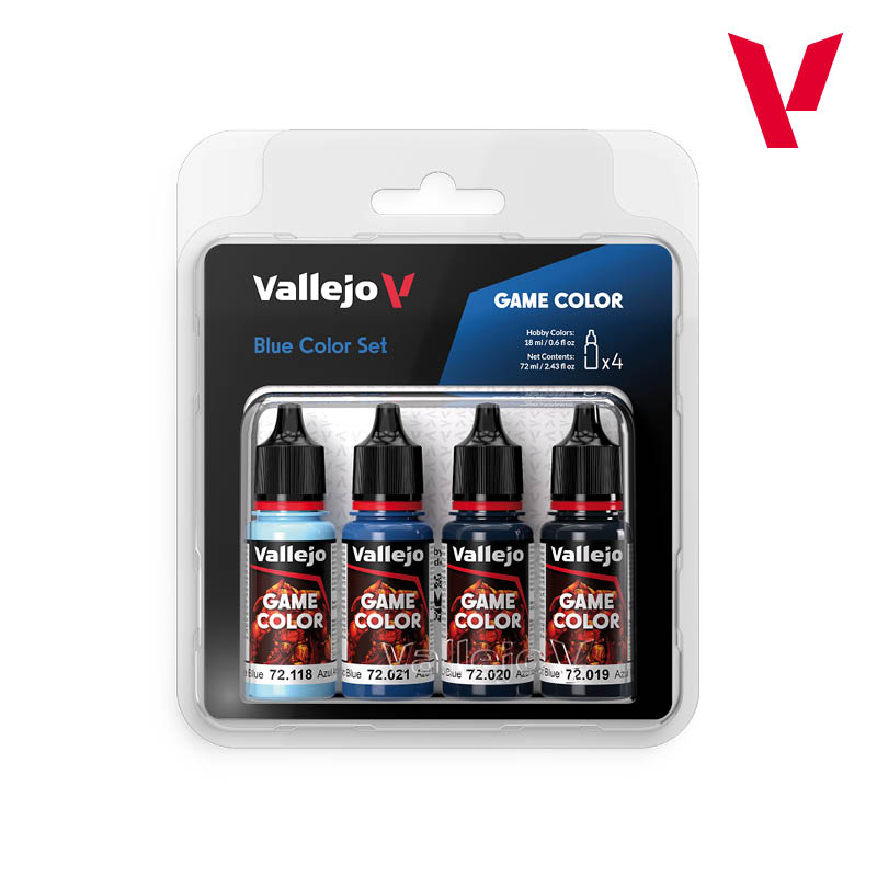 Vallejo: Game Color Set Blue 4x (18ml)